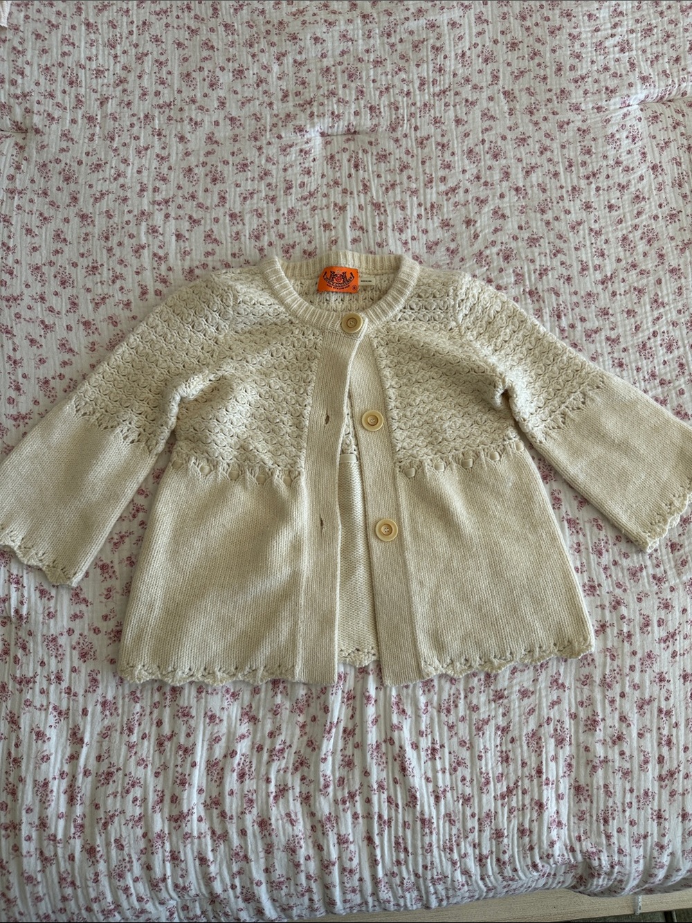 Juicy Couture y2k babydoll cardigan